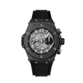 Big Bang 44 – Skeleton Dial | Black Ceramic Case & Rubber Strap